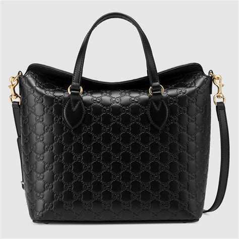 Gucci black leather bag